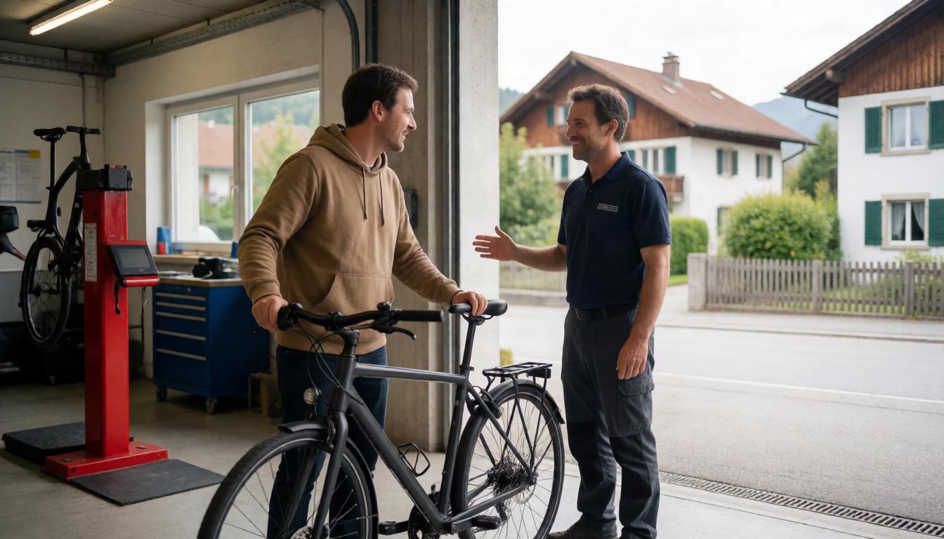 Wartung für Familienräder